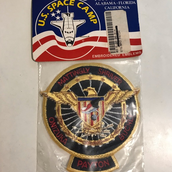 NWT Vtg NASA Embroidered Souvenir Emblems 4" dia - Picture 3 of 4